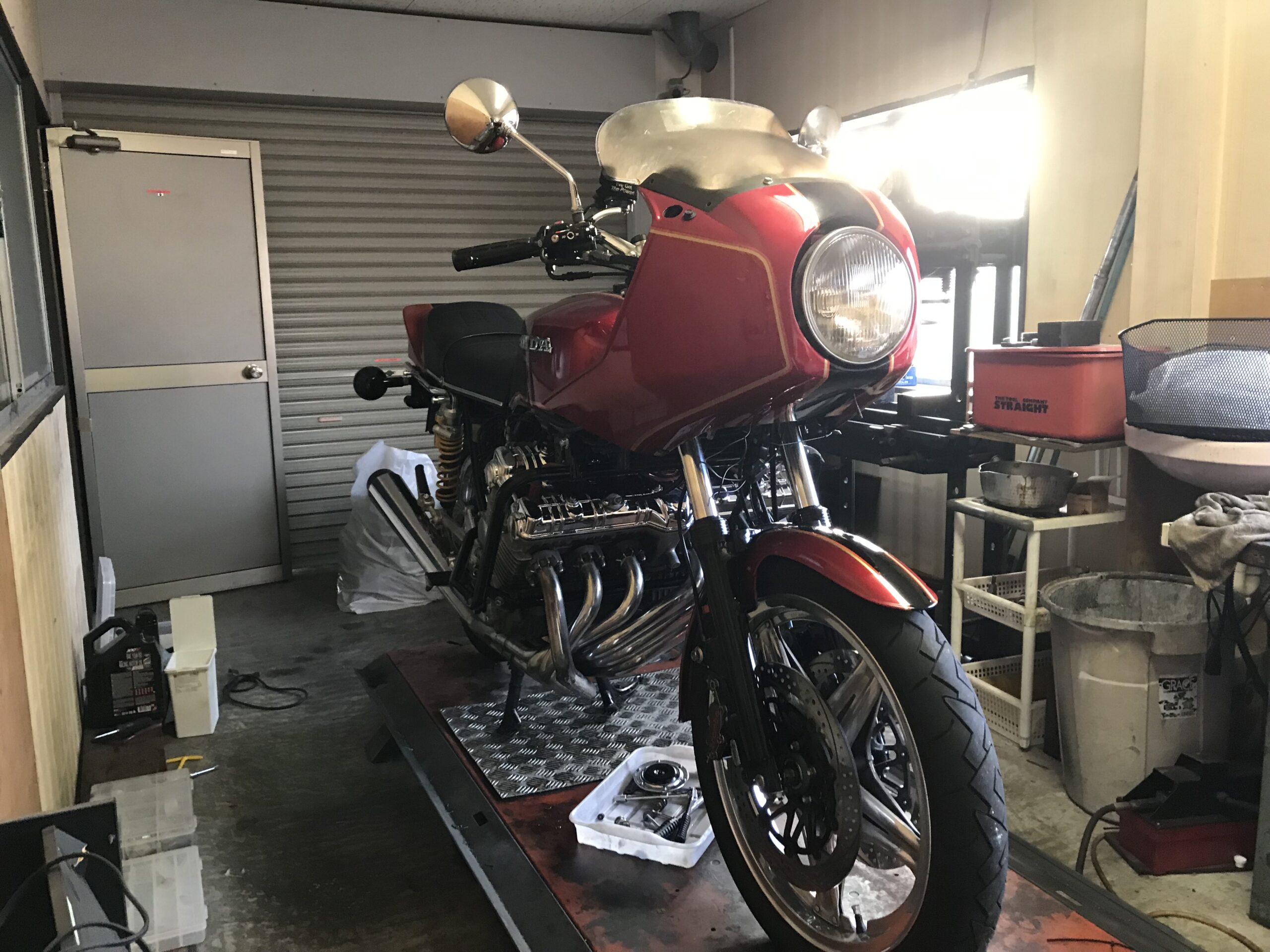 CBX400F インテグラ ウインカー ステー CBX550F beet cbx - カウル、フェンダー、外装