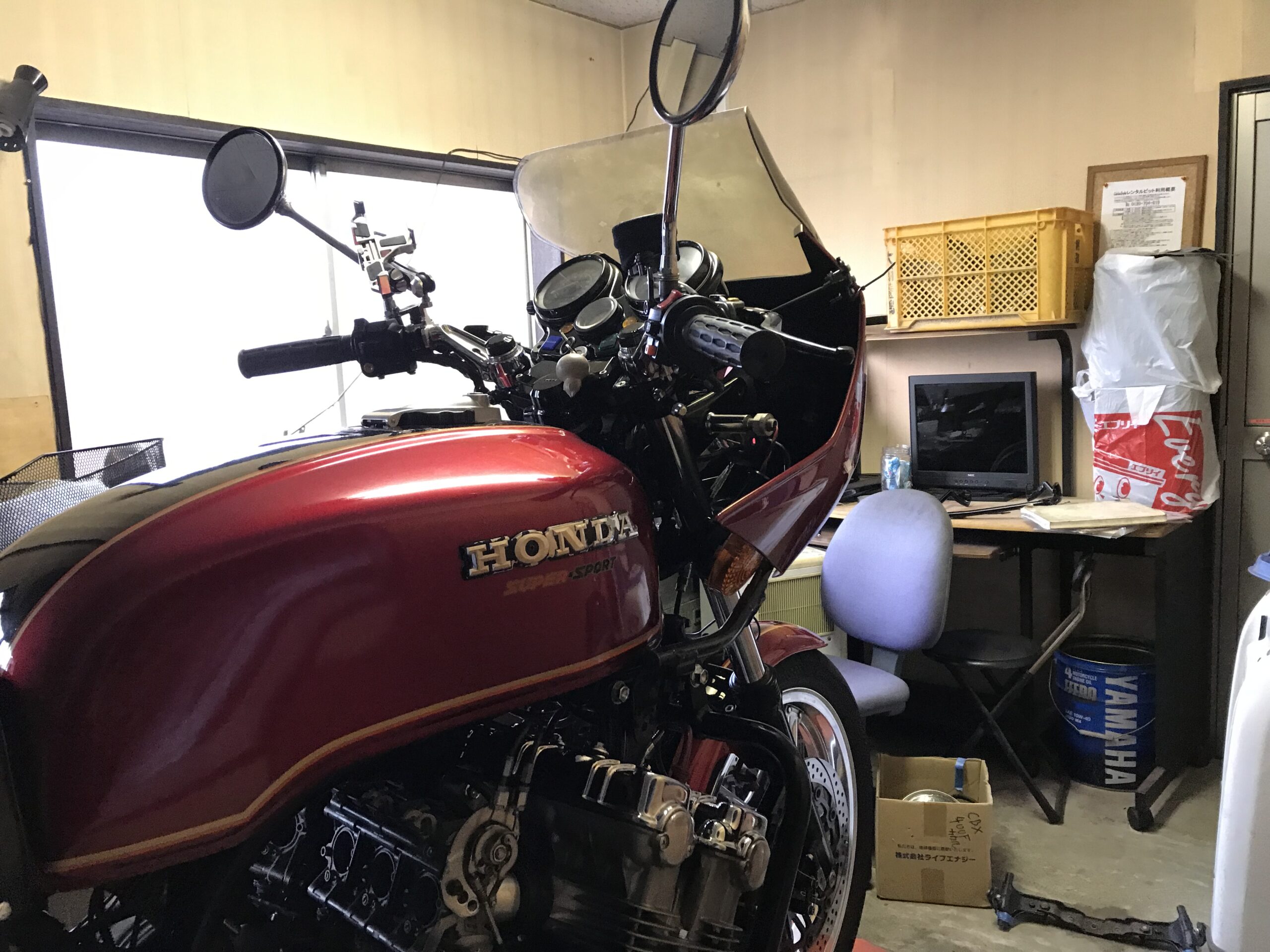 ハイクオリティ CBX400F インテグラカウルミラーステー フレーム blog