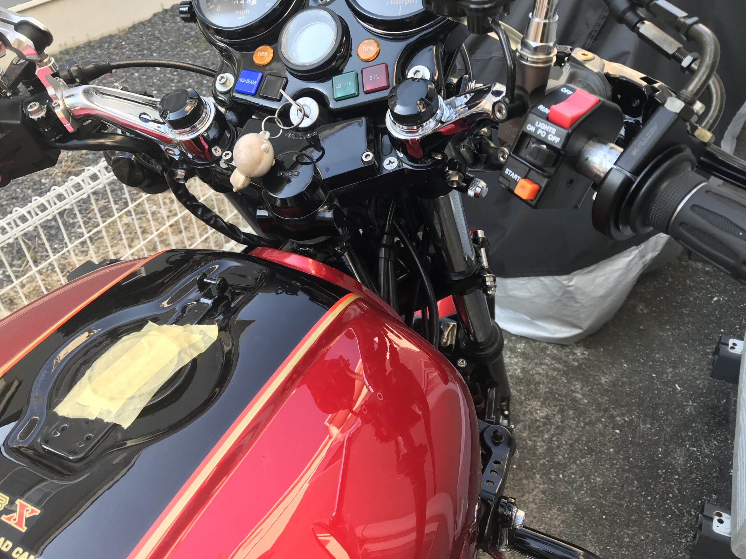 前期CBX1000ハンドル センハン　本物当時物にこだわる方どうですか