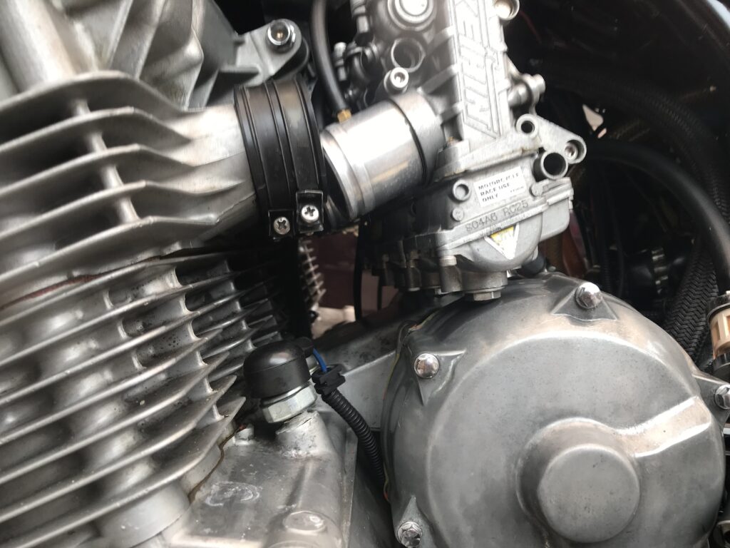 CBX1000-FCR-メインジェット交換